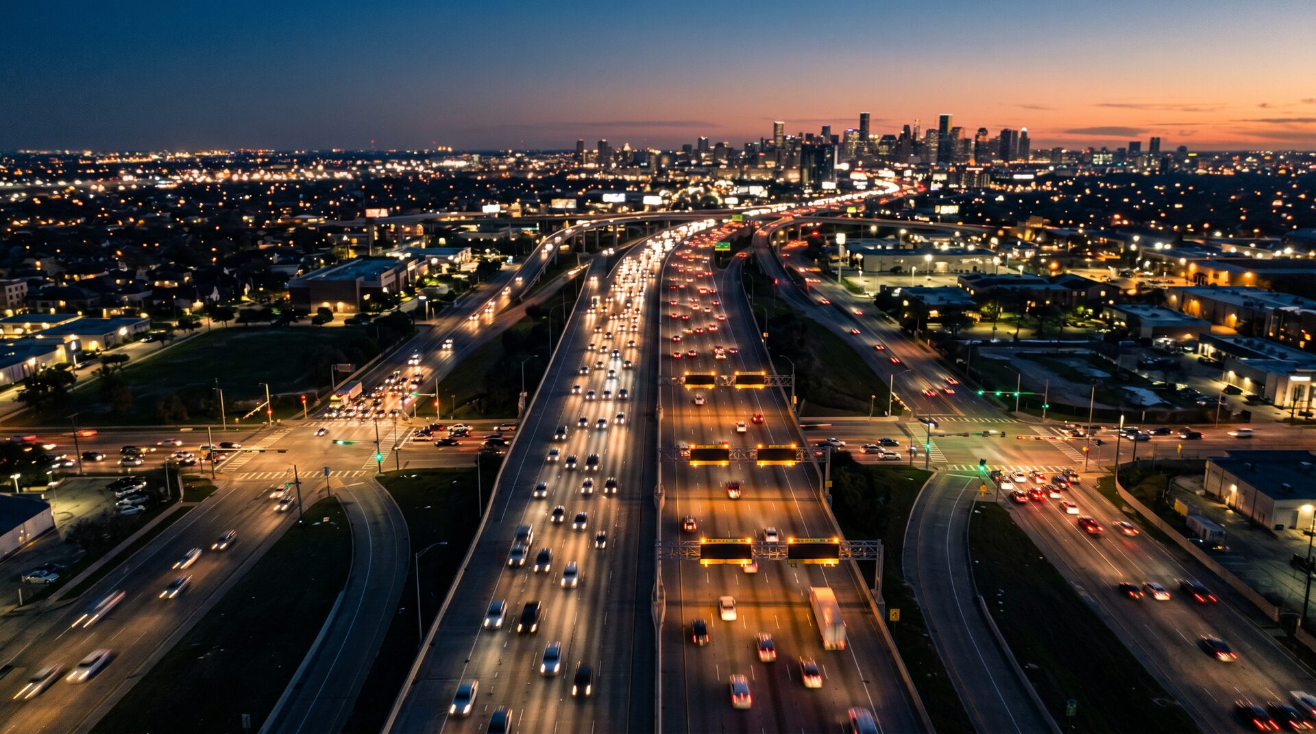 Modern roadway corridor